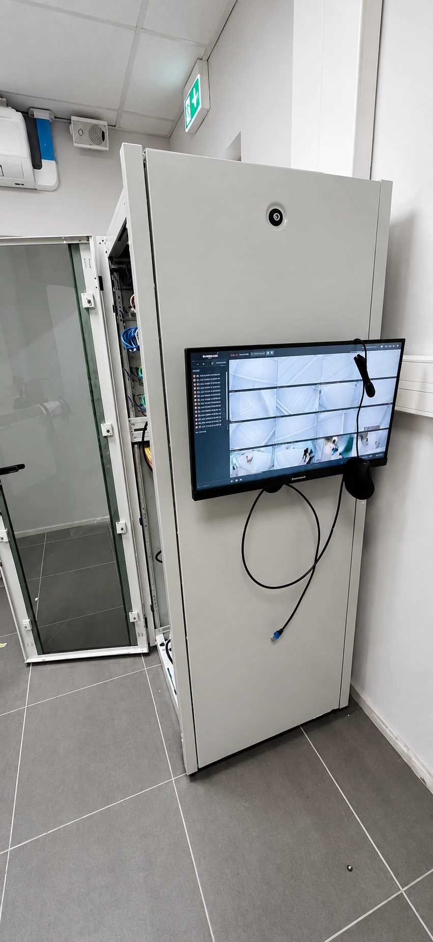Système de contrôle d'accès installé par Carbo'H Prestations