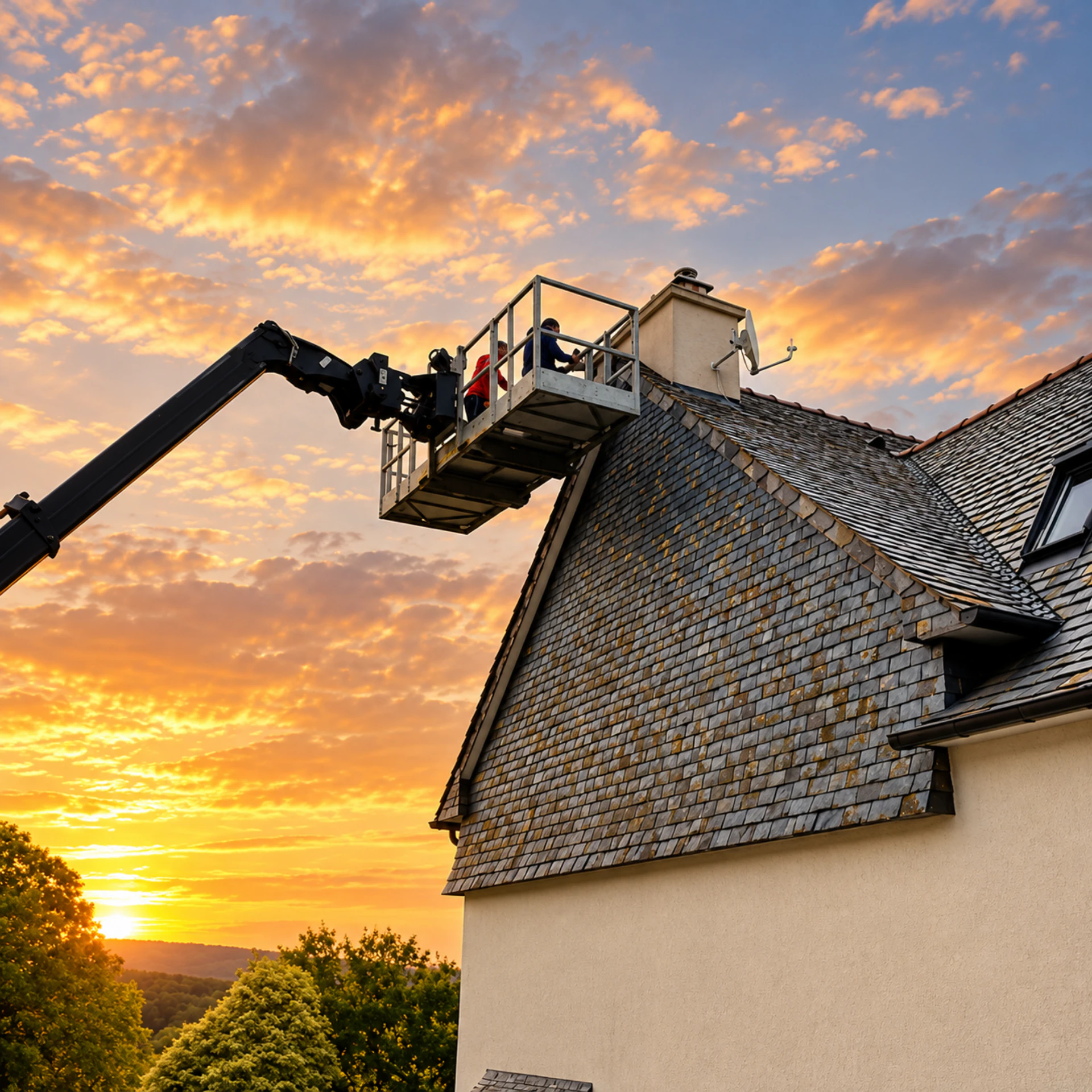 Technicien Carbo'H Prestations sur un chantier de fibre optique
